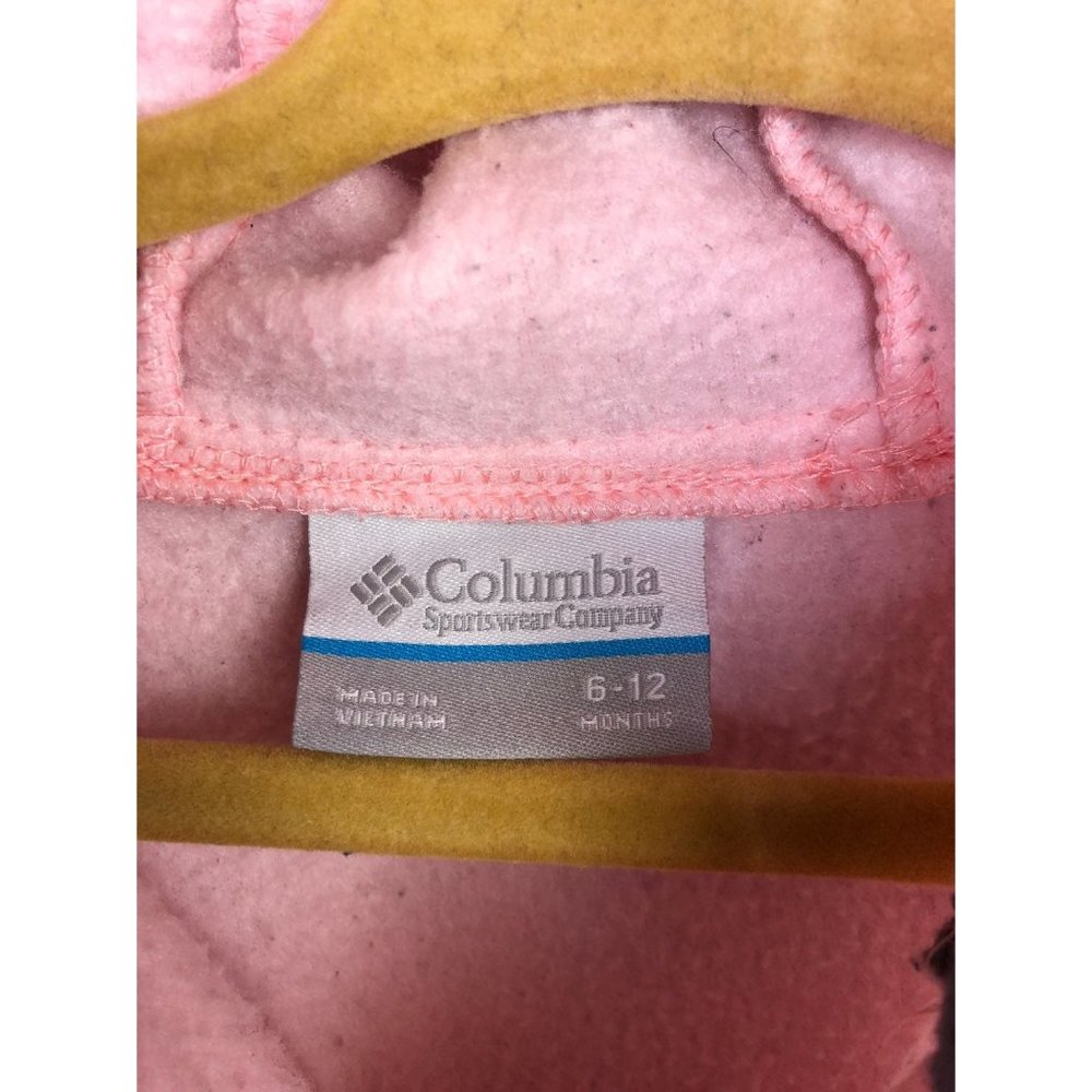 Columbia Fleece Baby Bunting 6-12 - Picture 8 of 9